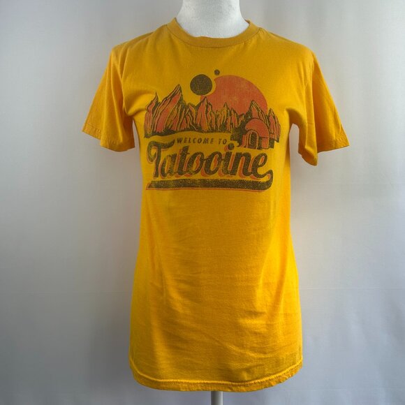 Star Wars vintage graphic tee orange - men's small - Picture 2 of 8